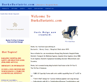 Tablet Screenshot of burkebariatric.com